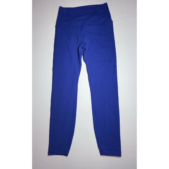 CRZ YOGA Pants - Crz yoga Leggings Sz xs royal Blue Ankle Pilates pockets athletic